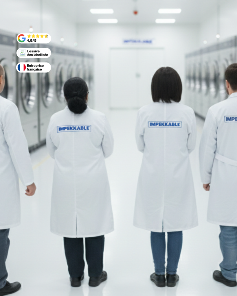 Impekkable est le service de blanchisserie professionnel adaptés aux loueurs meublés gestionnaires airbnb, chambres d'hôtes, hôtels, conciergeries