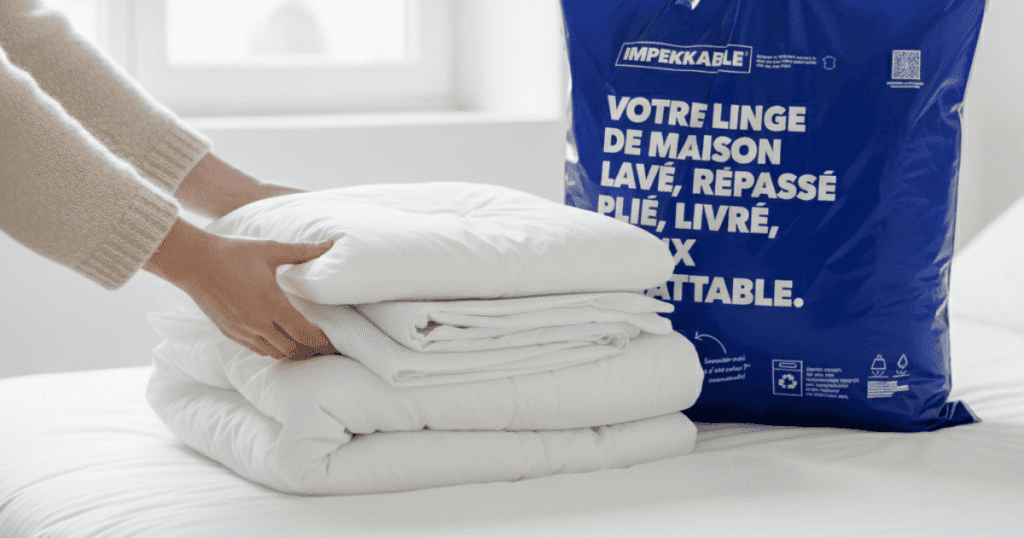 Service de nettoyage de couette et oreillers à prix promo